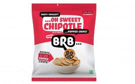 BRB Oh Sweet Chipotle Potato Popped Chips  Pack  23 grams